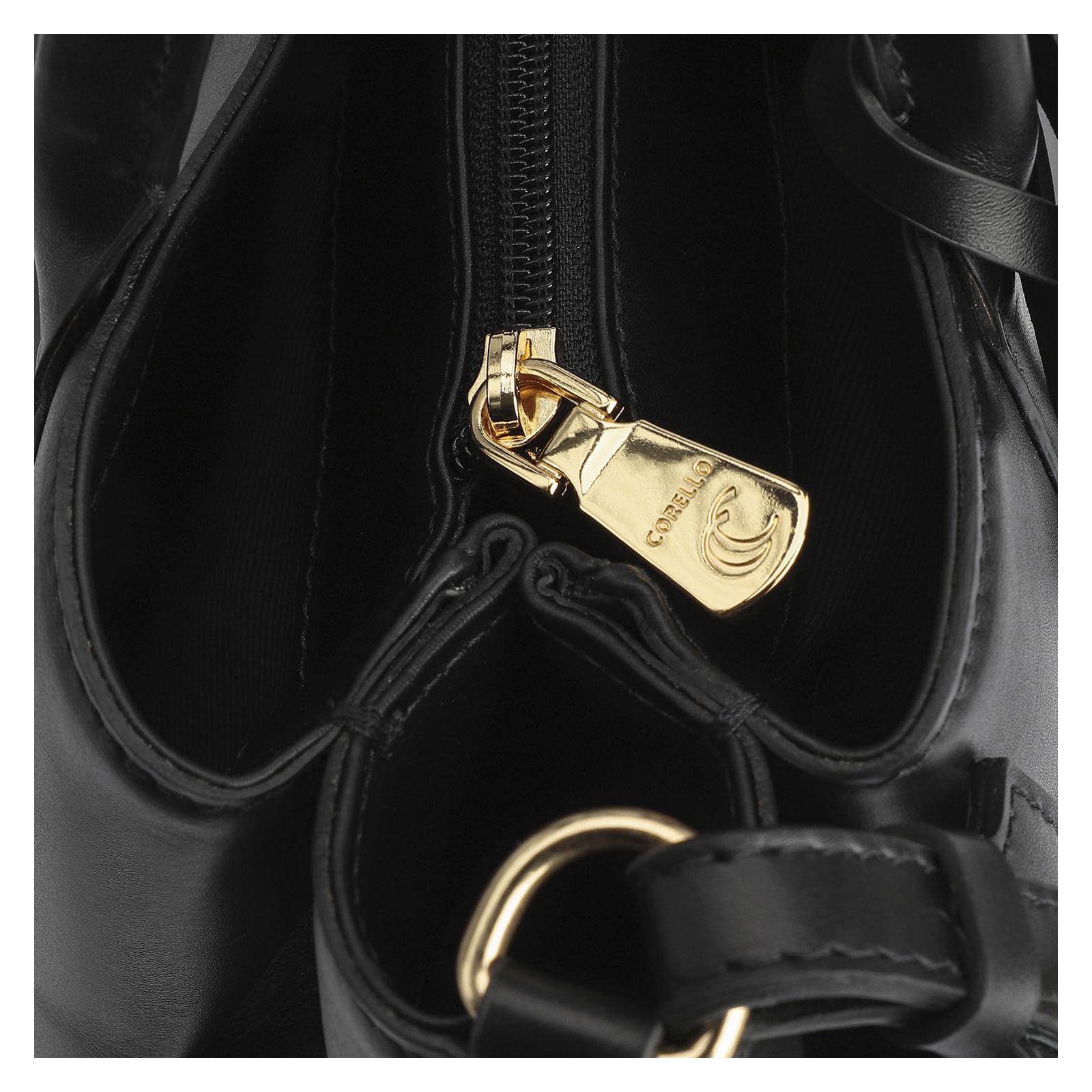 Bolsa Tote Couro Preto