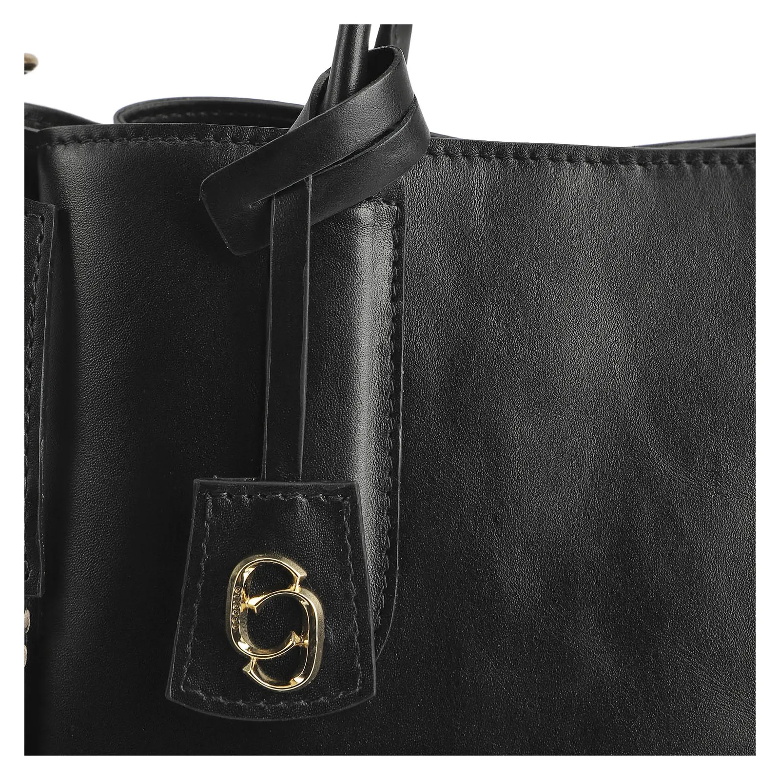 Bolsa Tote Couro Preto