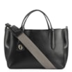 Bolsa Tote Couro Preto - imagem 1