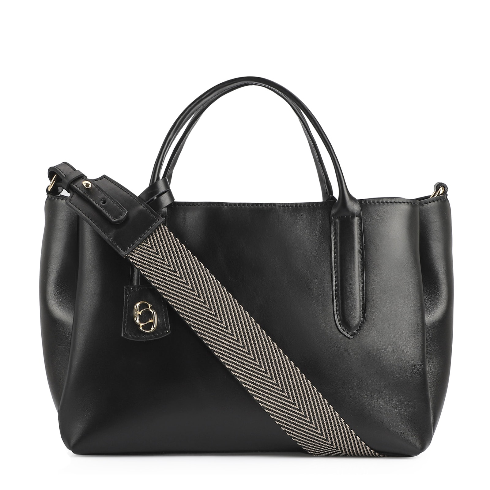 Bolsa Tote Couro Preto