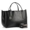 Bolsa Tote Couro Preto - imagem 2