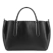 Bolsa Tote Couro Preto - imagem 3