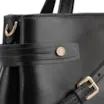 Bolsa Tote Couro Preto - imagem 5