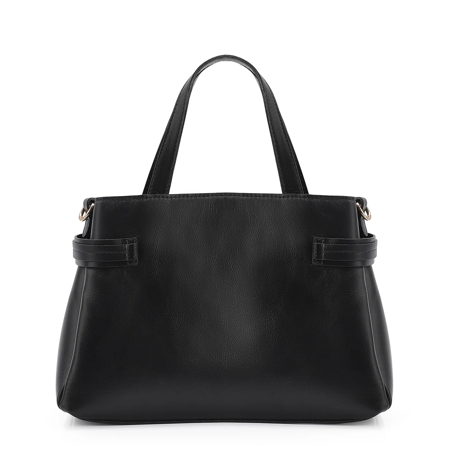 Bolsa Tote Couro Preto