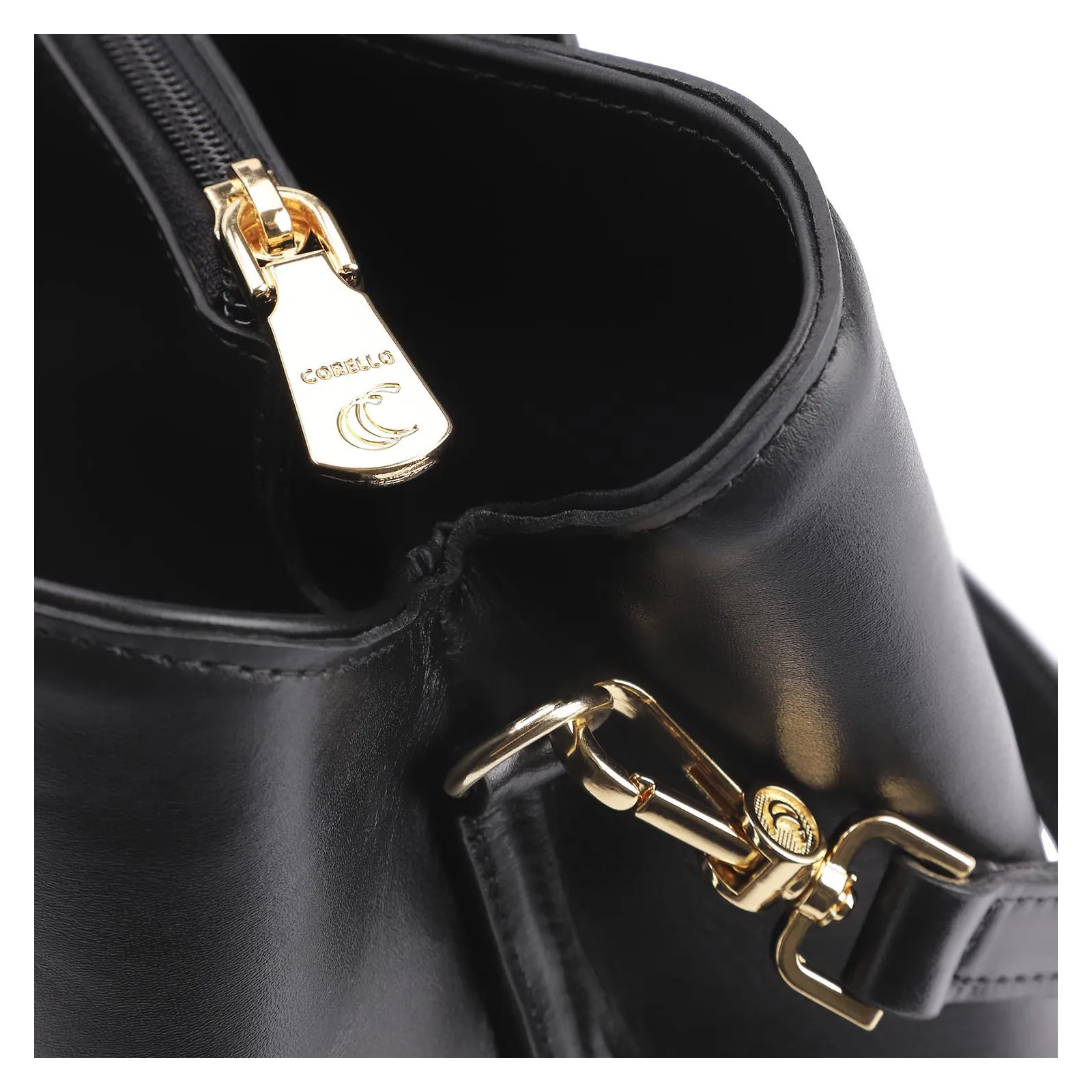 Bolsa Tote Couro Preto