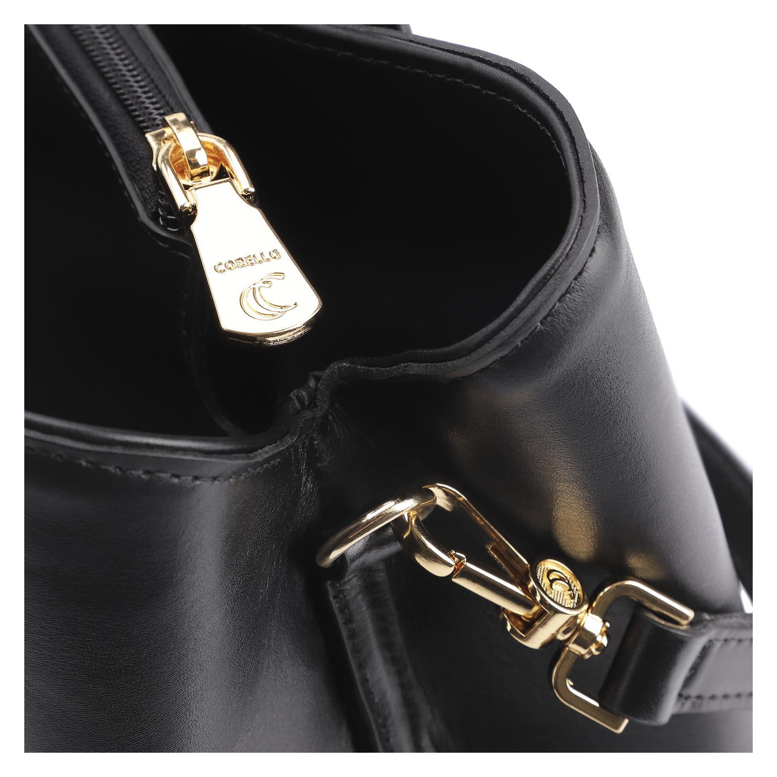 Bolsa Tote Couro Preto