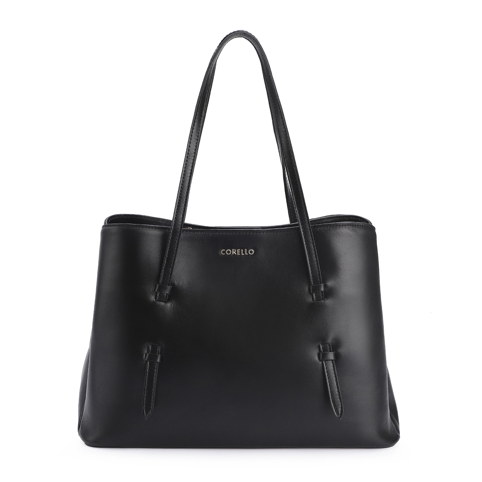 Bolsa Tote Couro Preto
