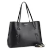 Bolsa Tote Couro Preto - imagem 2