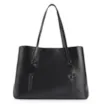 Bolsa Tote Couro Preto - imagem 3