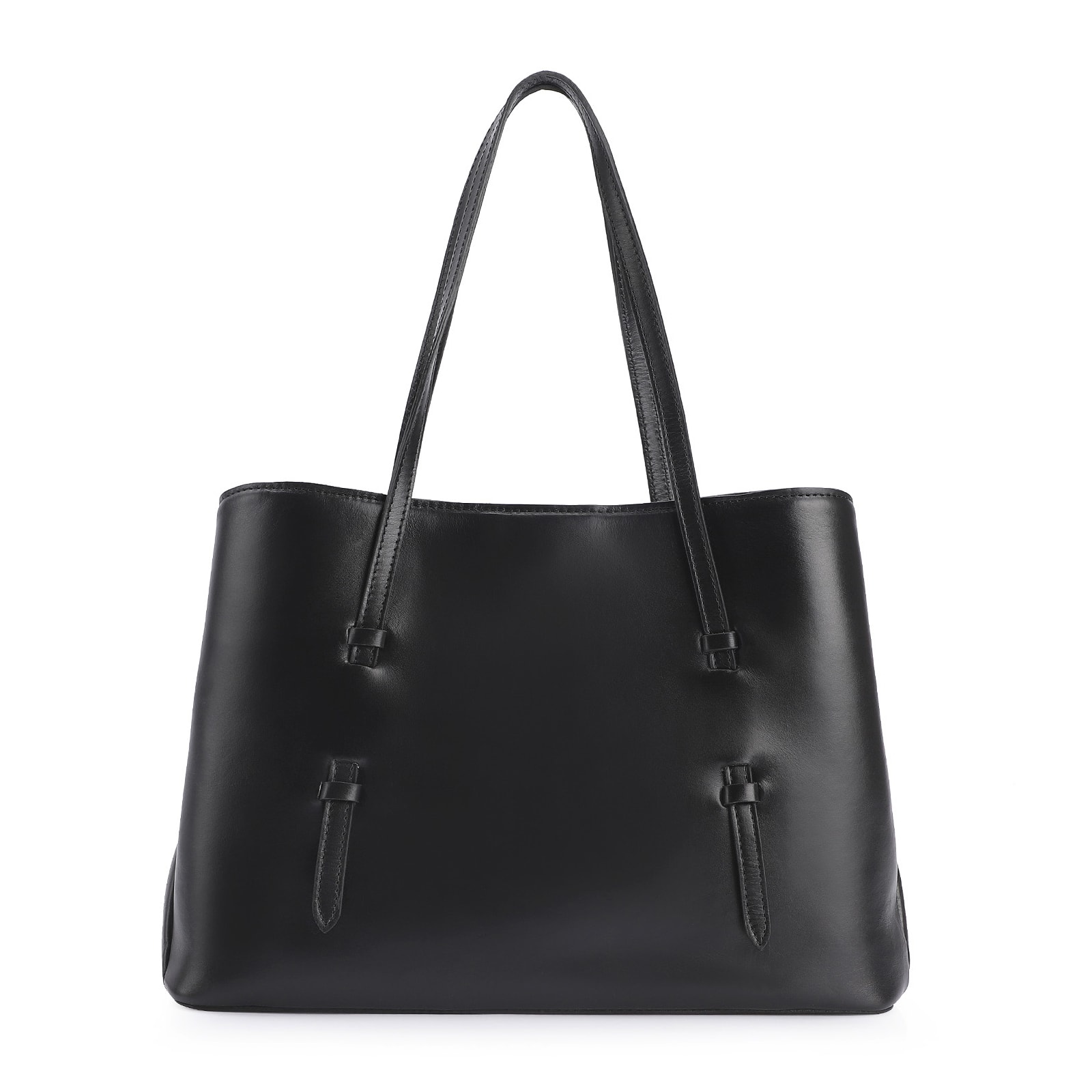 Bolsa Tote Couro Preto