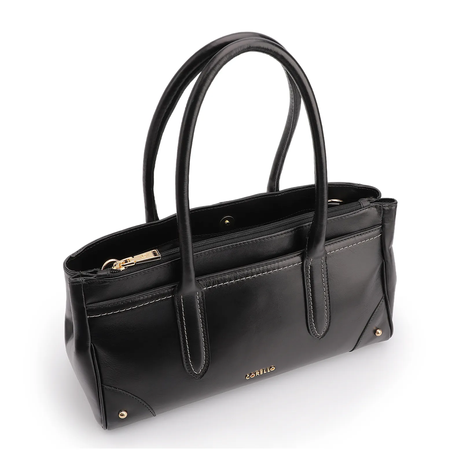 Bolsa Tote Couro Preto