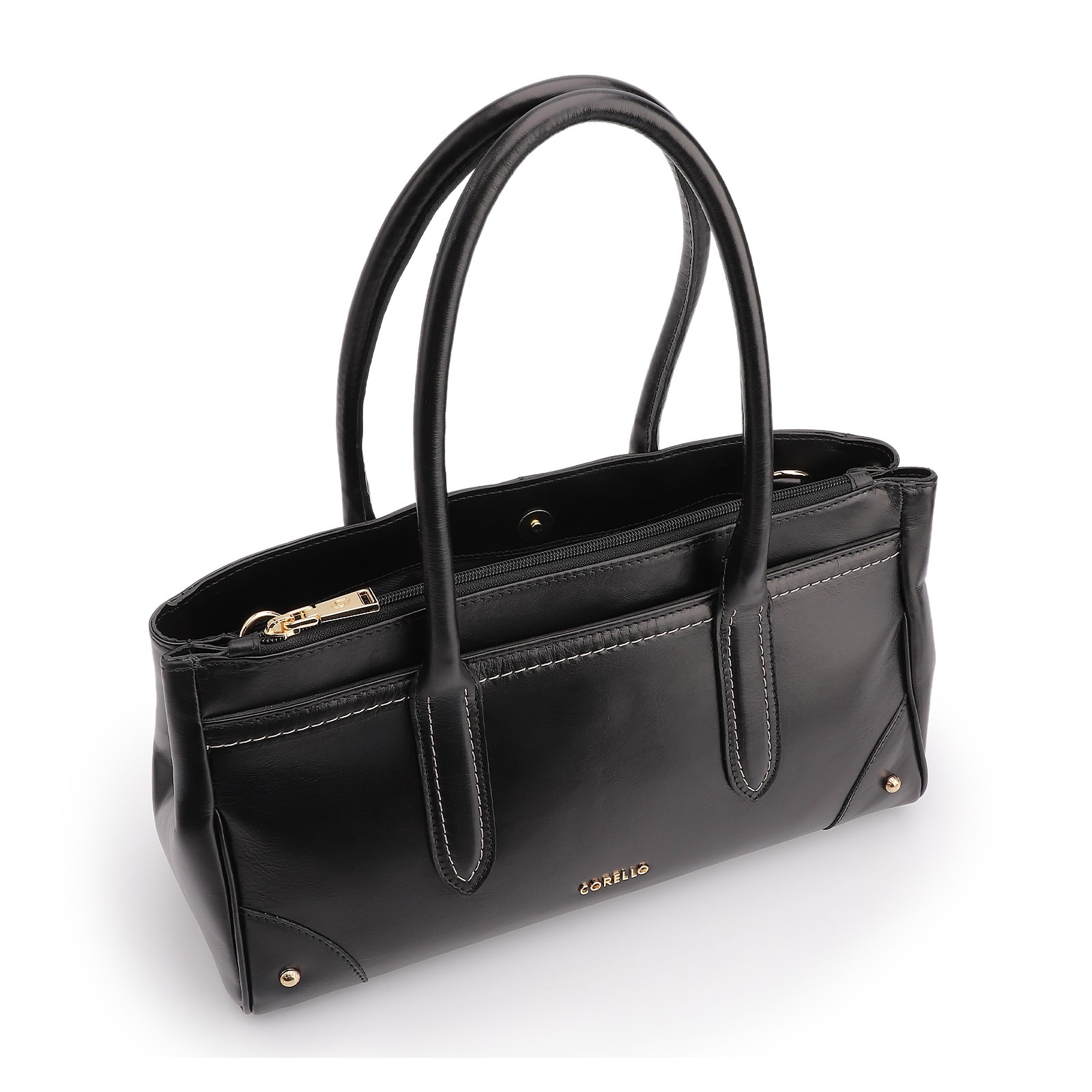 Bolsa Tote Couro Preto