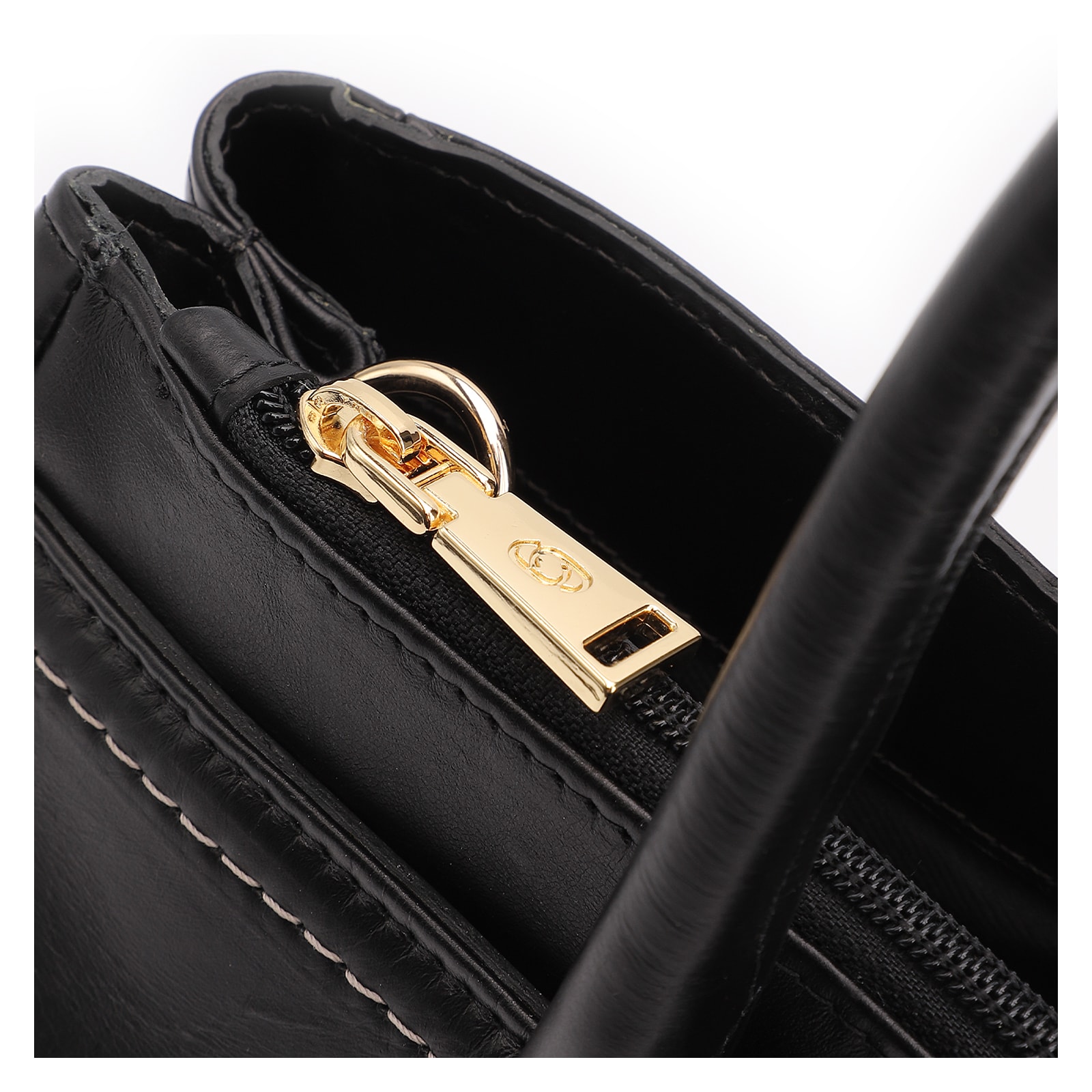 Bolsa Tote Couro Preto