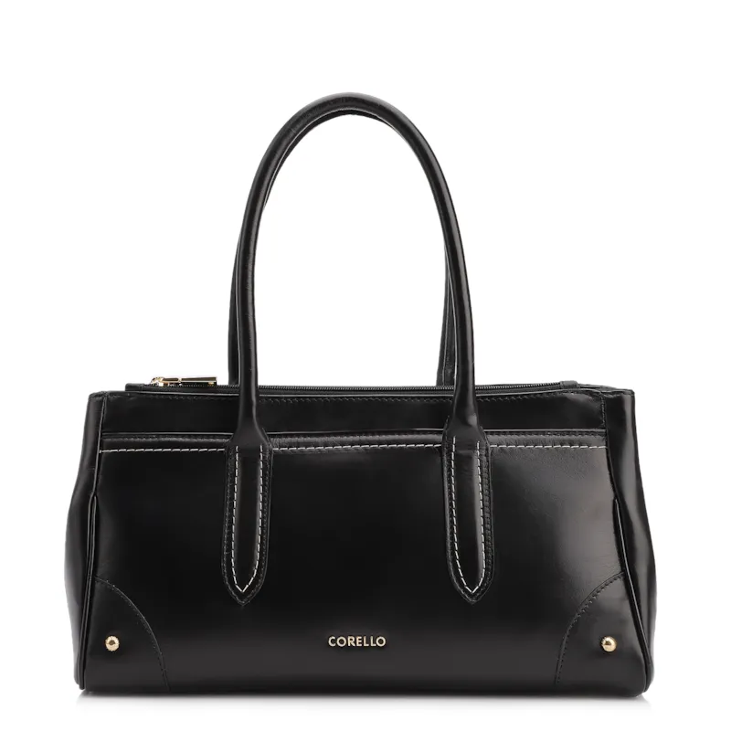 Bolsa Tote Couro Preto