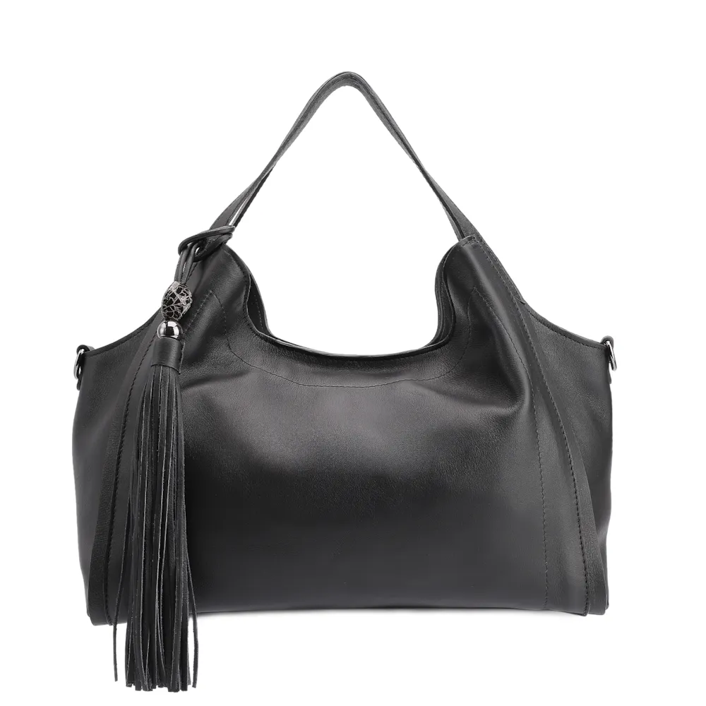 Bolsa Tote Couro Preto
