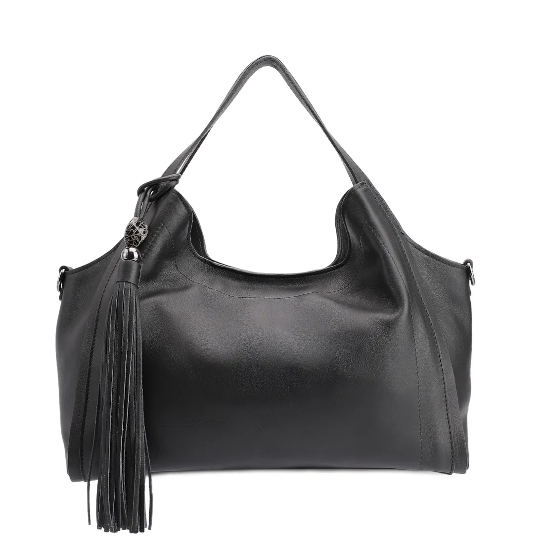 Bolsa Tote Couro Preto