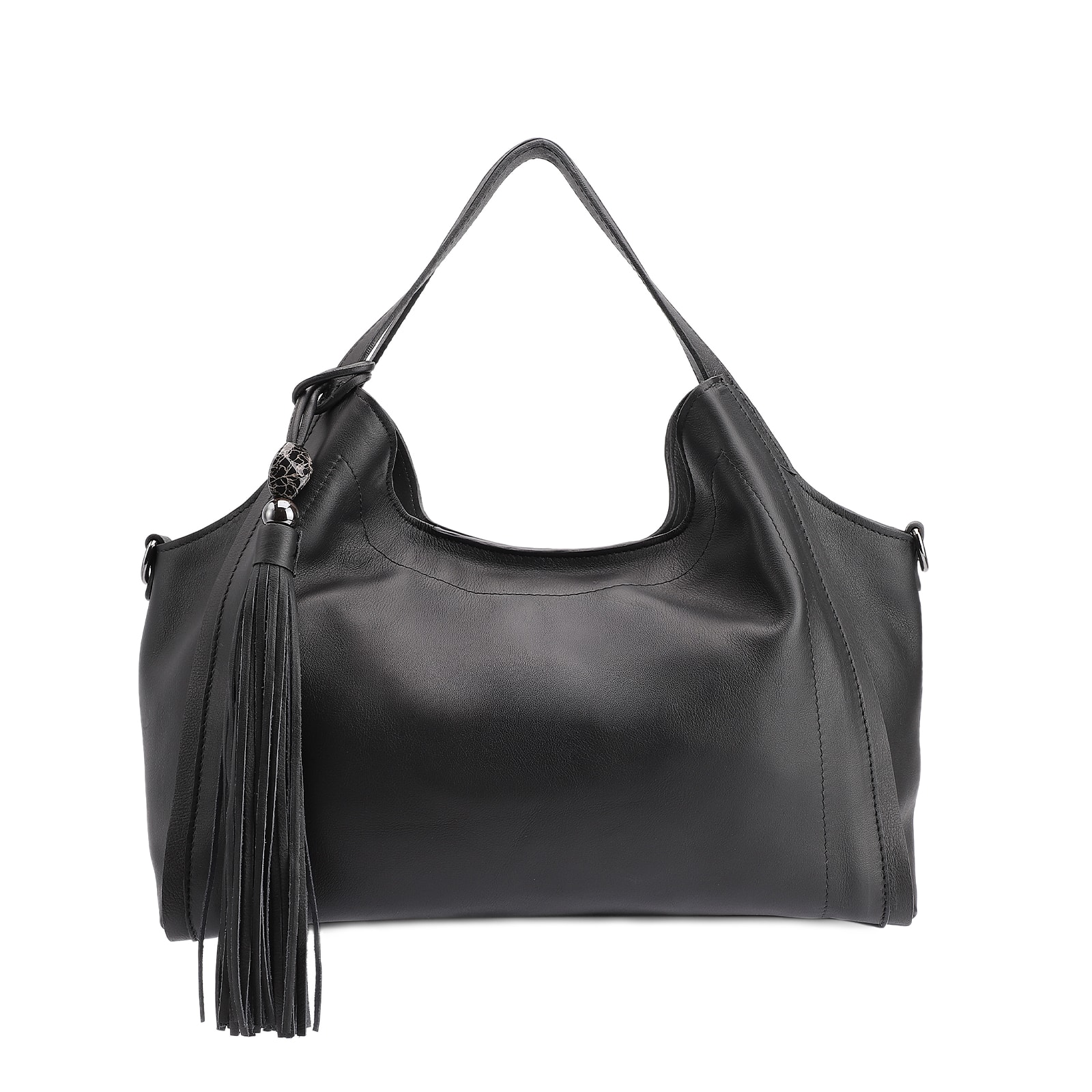 Bolsa Tote Couro Preto