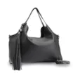 Bolsa Tote Couro Preto - imagem 3