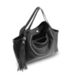 Bolsa Tote Couro Preto - imagem 5