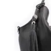 Bolsa Tote Couro Preto - imagem 8