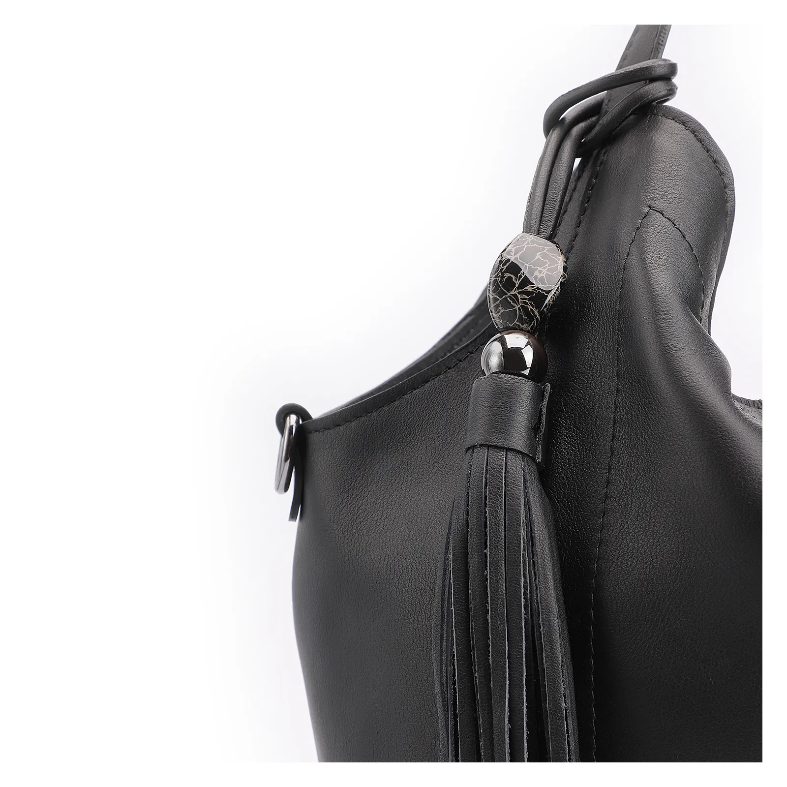 Bolsa Tote Couro Preto