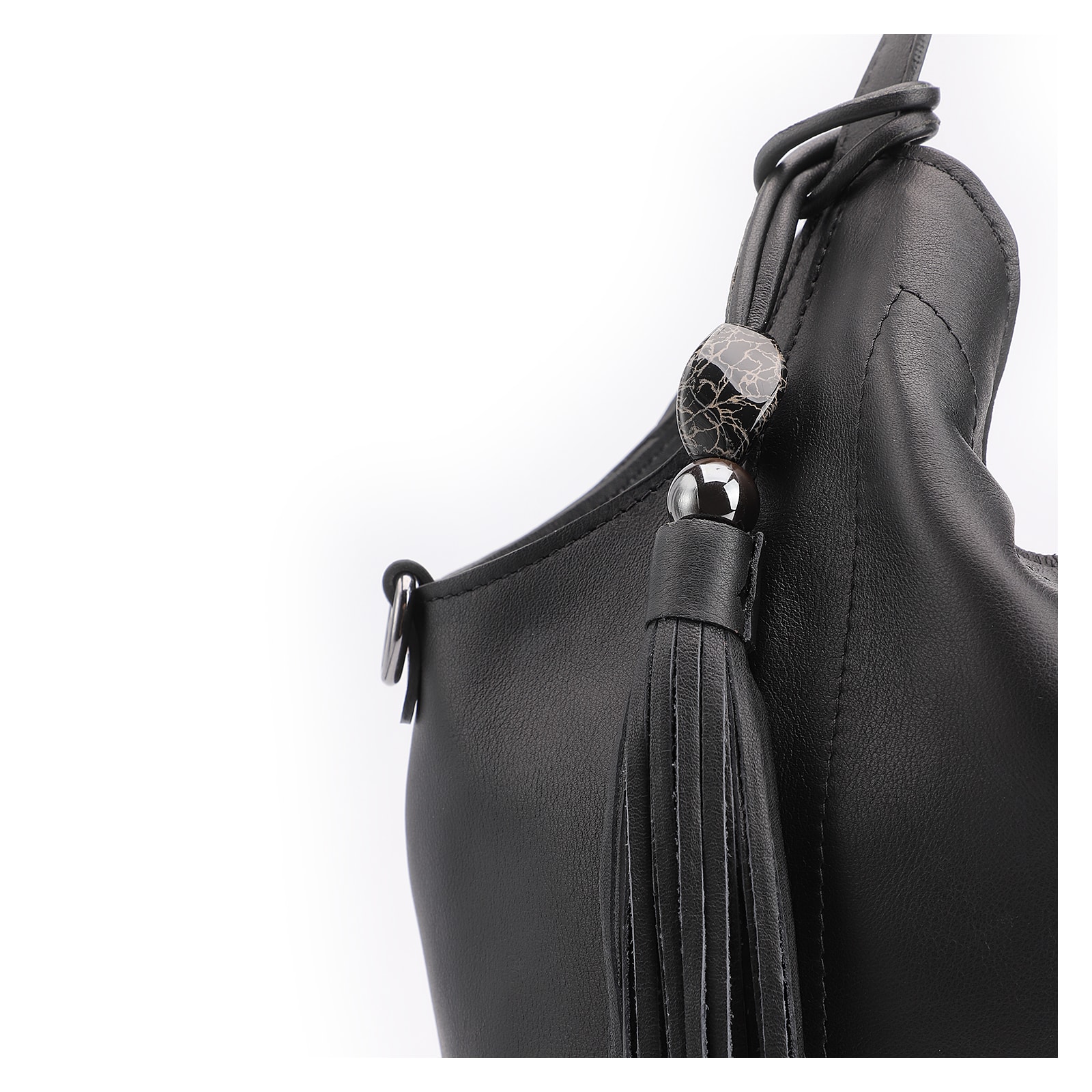 Bolsa Tote Couro Preto