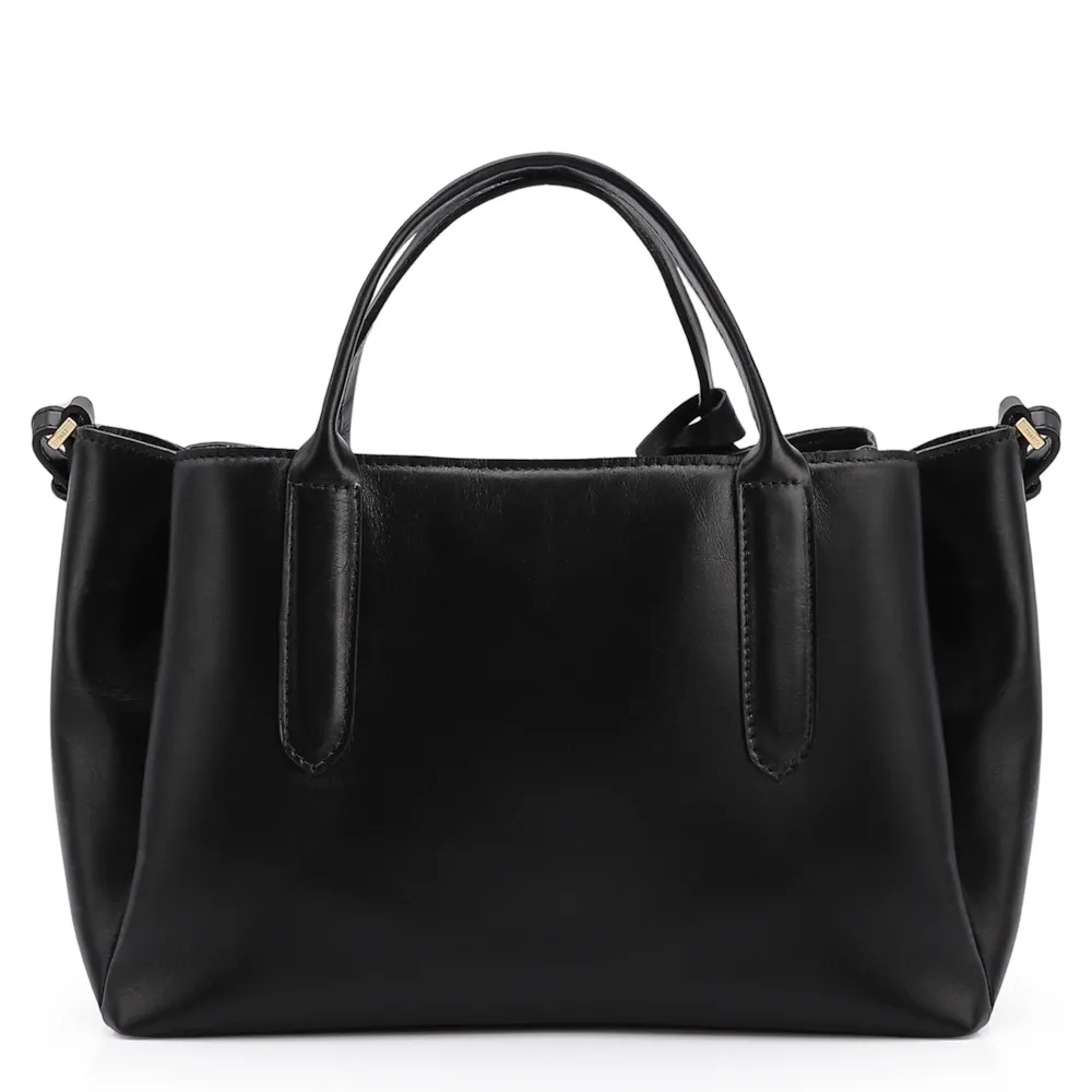 Bolsa Tote Couro Preto - imagem 3