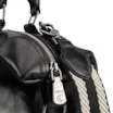 Bolsa Tote Couro Preto - imagem 5