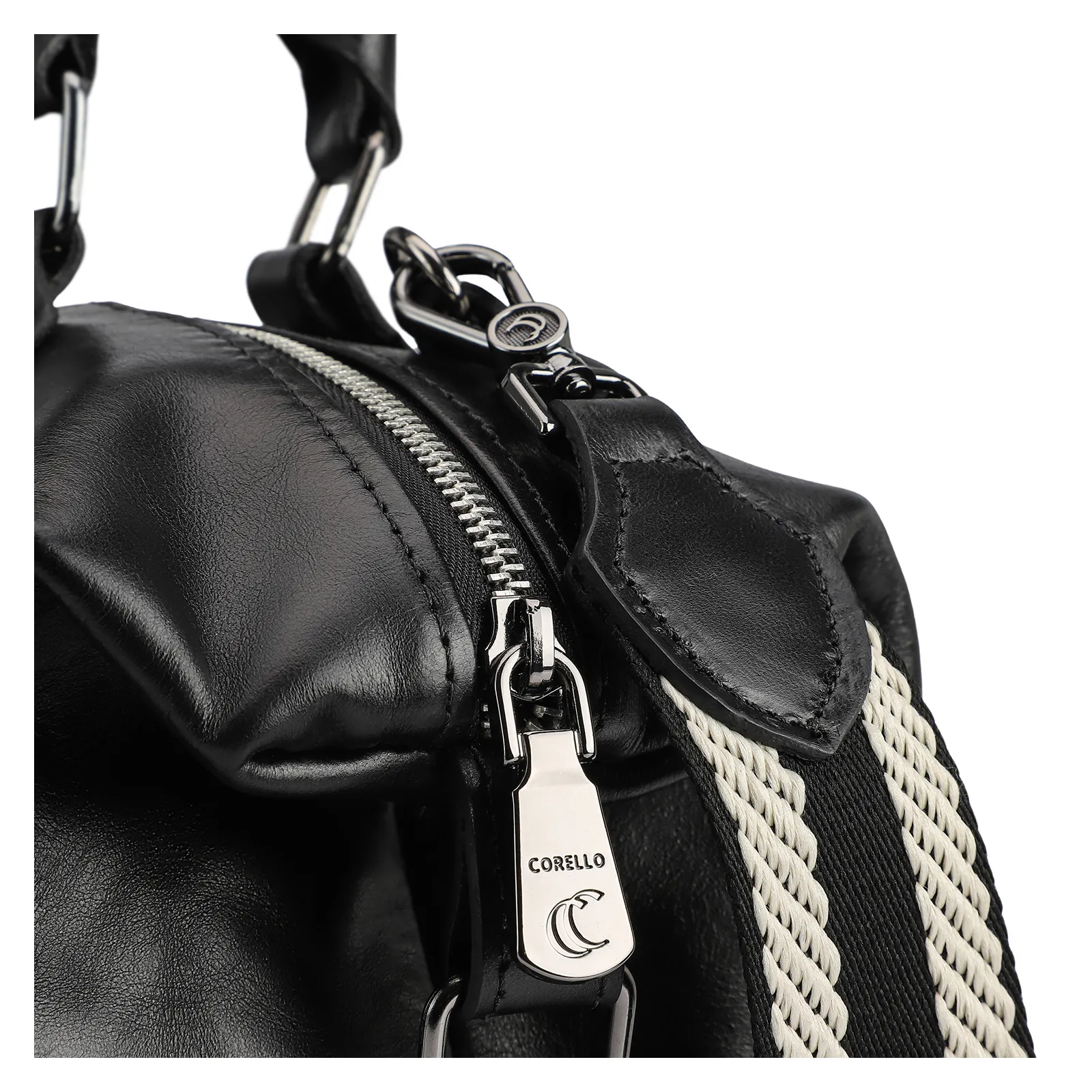 Bolsa Tote Couro Preto