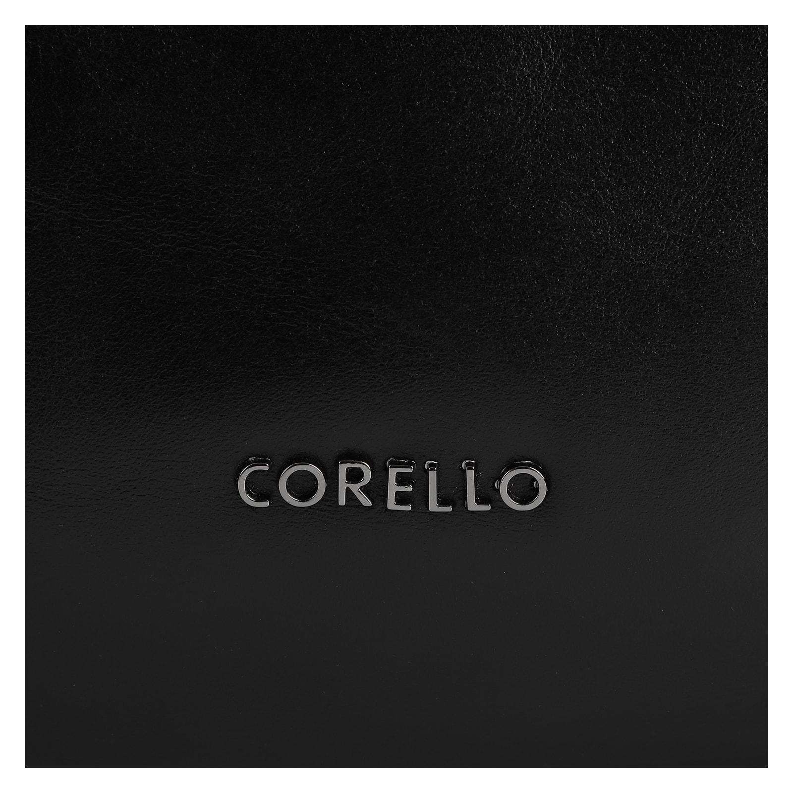 Bolsa Tote Couro Preto/Faixa