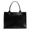 Bolsa Tote Couro Preto/Lezard Preto - imagem 3