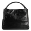 Bolsa Tote Couro Preto/Marrom - imagem 3