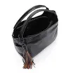 Bolsa Tote Couro Preto/Marrom - imagem 4
