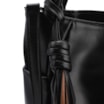Bolsa Tote Couro Preto/Marrom - imagem 7