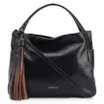 Bolsa Tote Couro Preto/Marrom - imagem 1