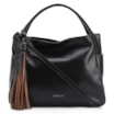 Bolsa Tote Couro Preto/Marrom - imagem 1