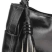 Bolsa Tote Couro Preto/Off White - imagem 5