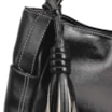 Bolsa Tote Couro Preto/Off White - imagem 5
