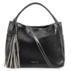Bolsa Tote Couro Preto/Off White - imagem 1