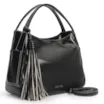 Bolsa Tote Couro Preto/Off White - imagem 2