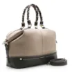 Bolsa Tote Couro Vanilla/Oliva - imagem 2
