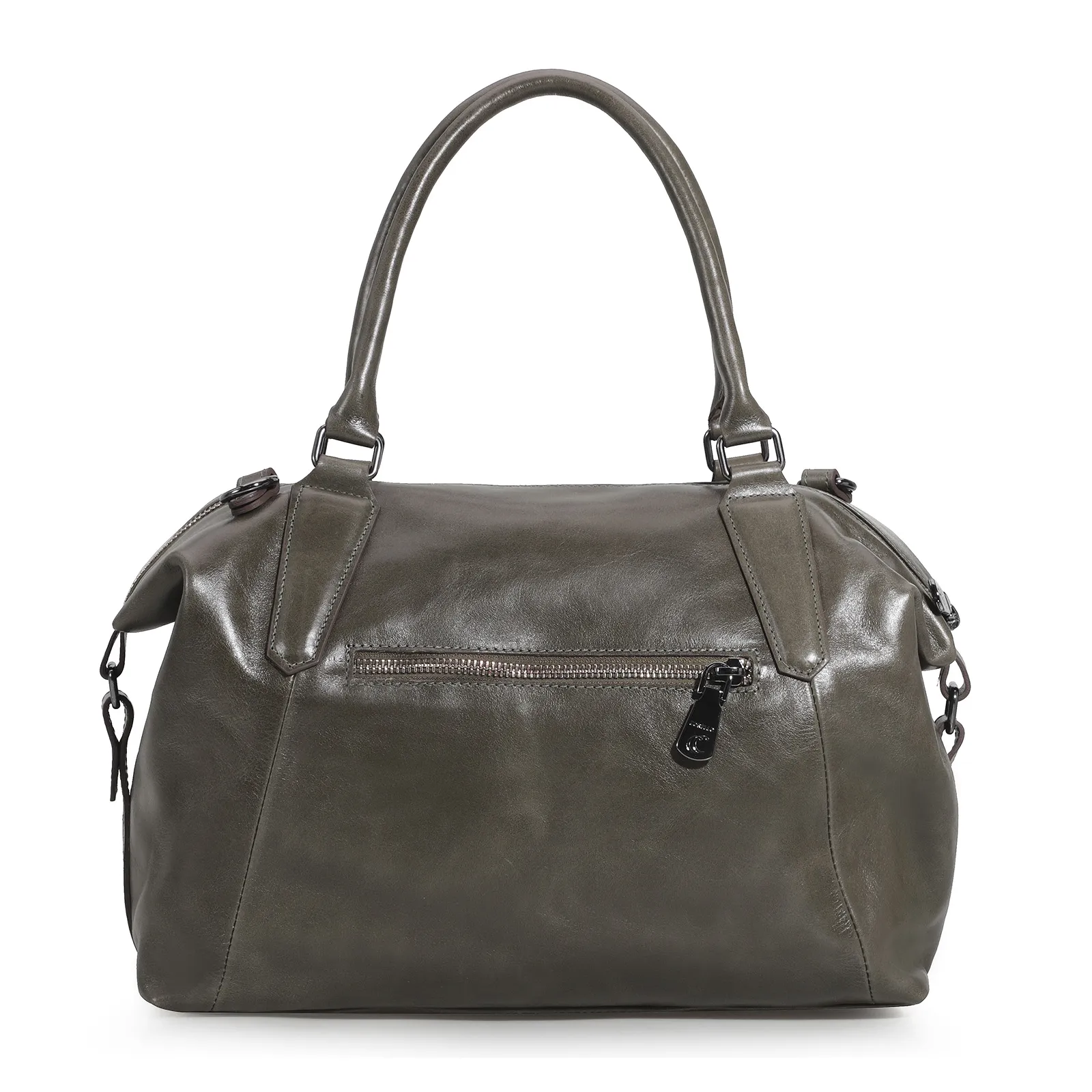 Bolsa Tote Couro Verde