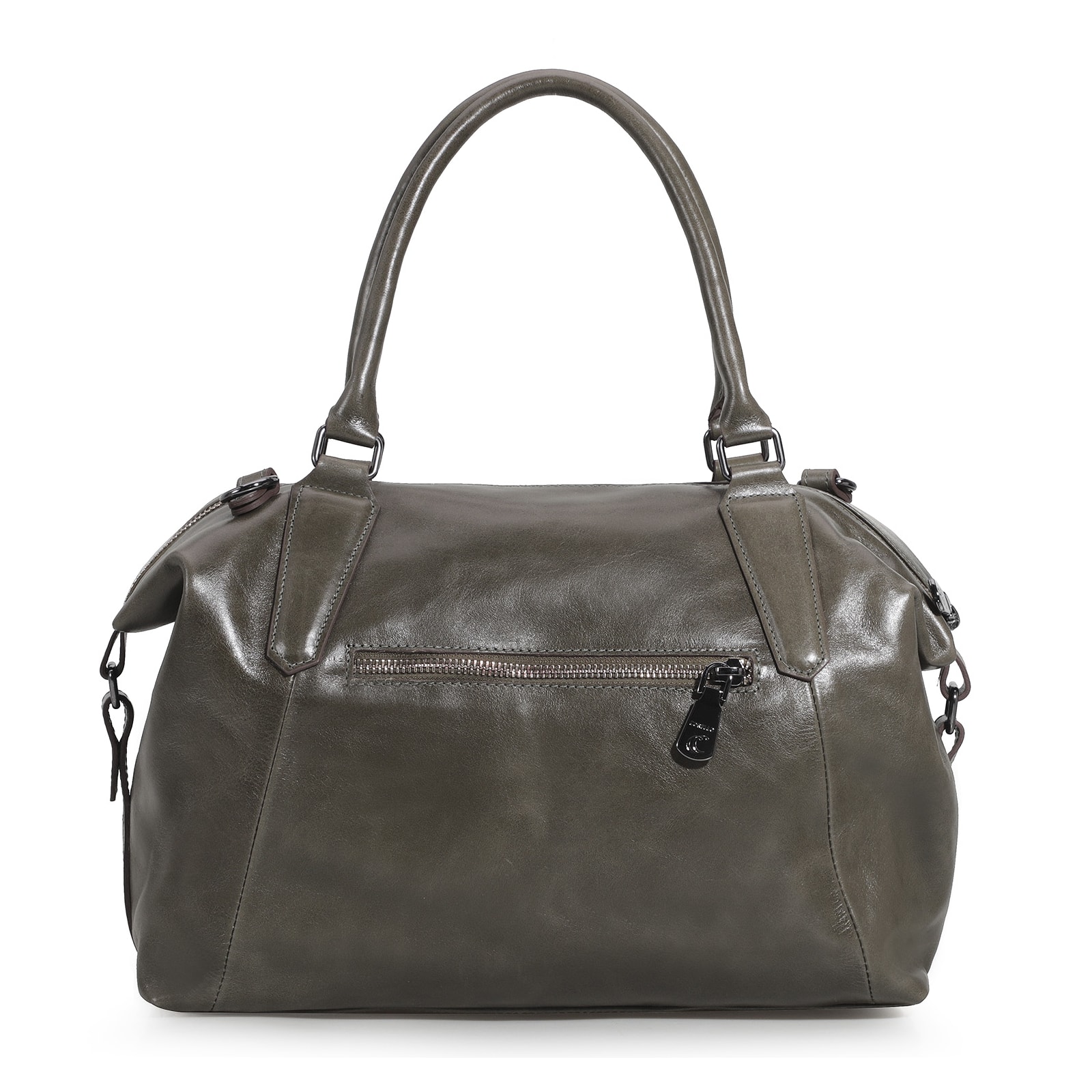 Bolsa Tote Couro Verde