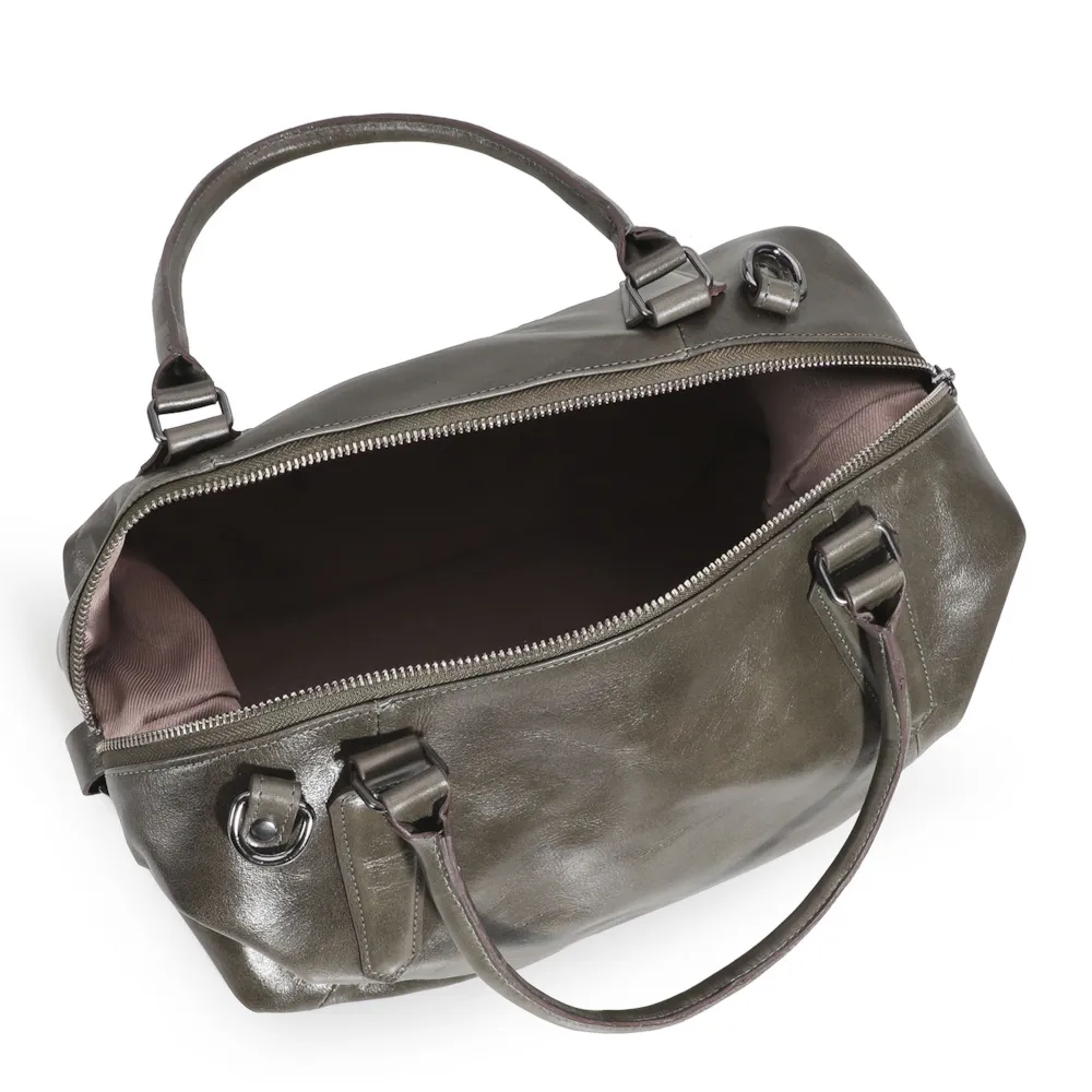 Bolsa Tote Couro Verde - imagem 5