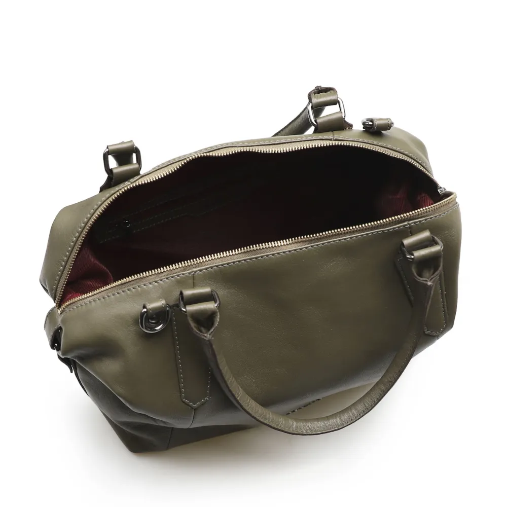 Bolsa Tote Couro Verde - imagem 4