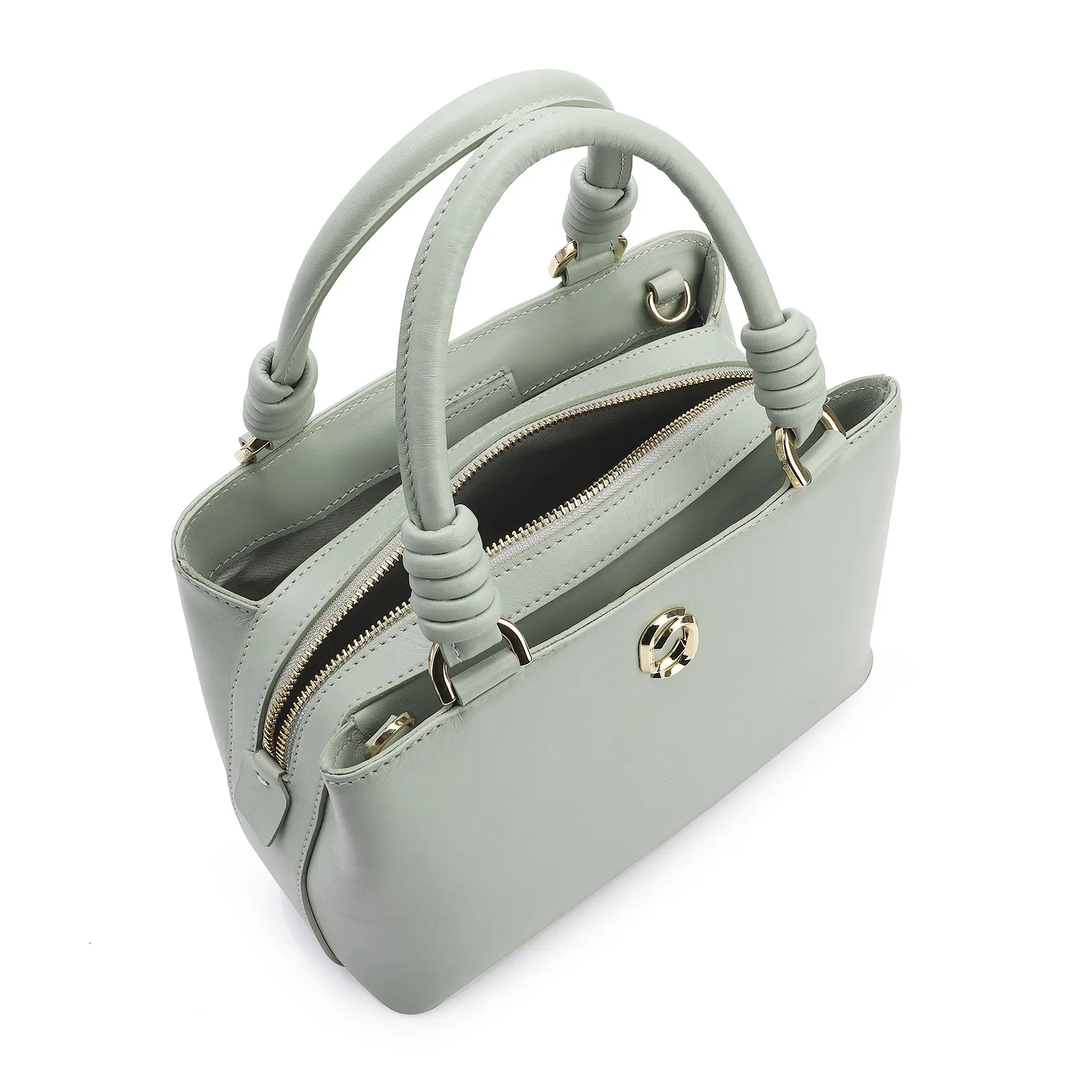 Bolsa Tote Couro Verde