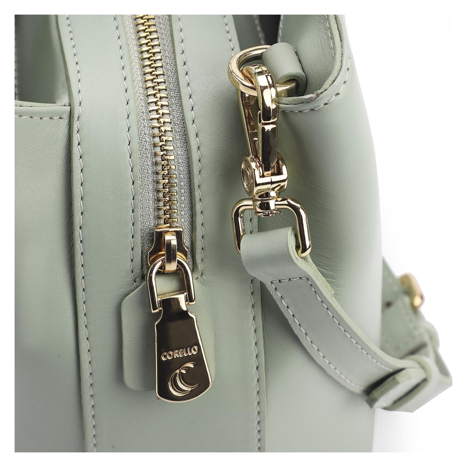 Bolsa Tote Couro Verde