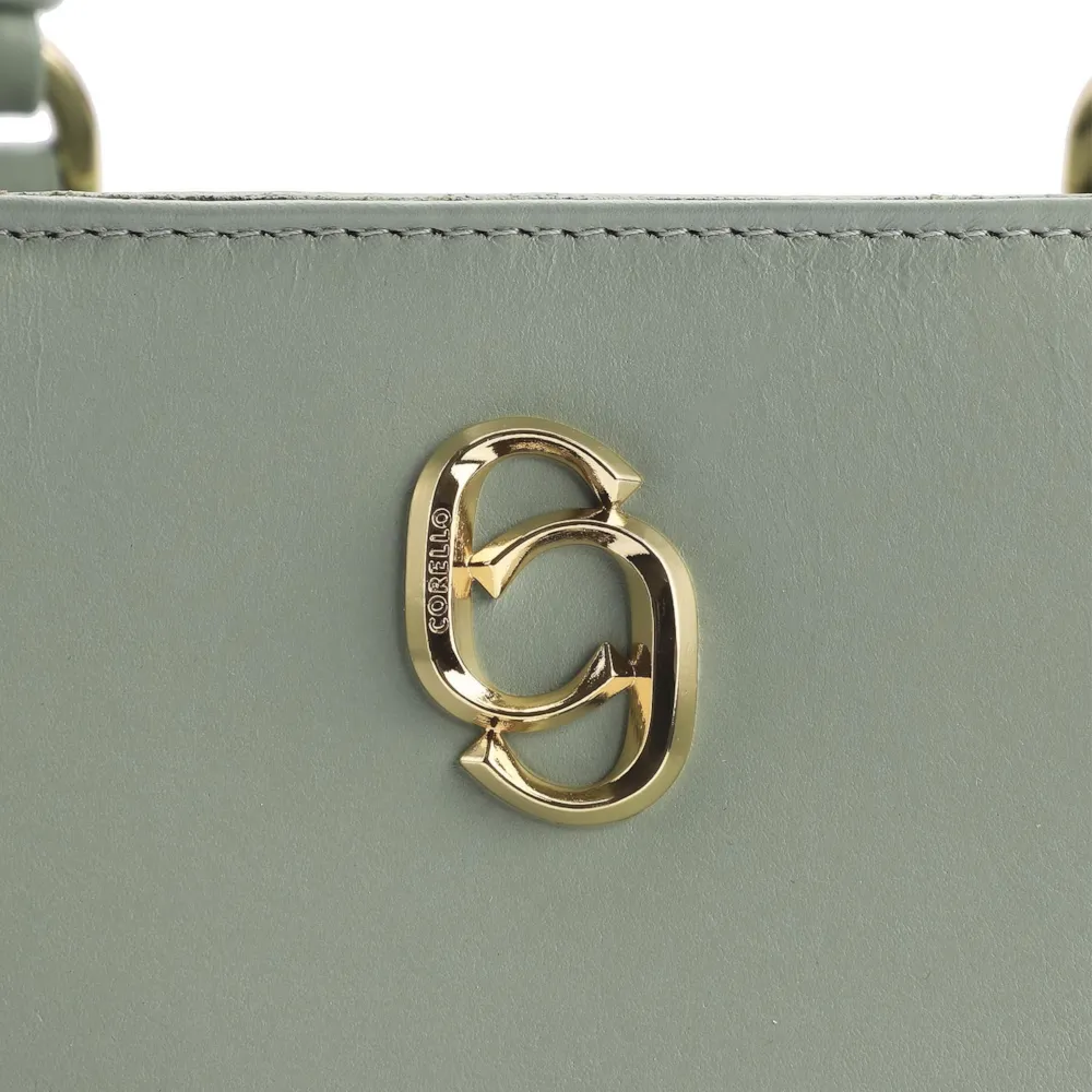 Bolsa Tote Couro Verde - imagem 6