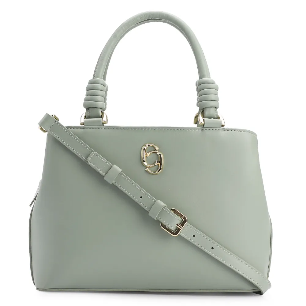Bolsa Tote Couro Verde