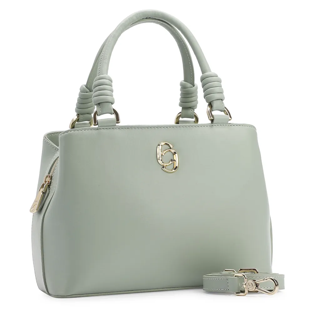 Bolsa Tote Couro Verde - imagem 2